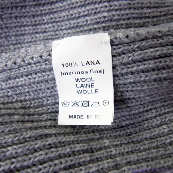 Balthazar merino‎ sweater, grey, Men's size M - Picture 10 of 14